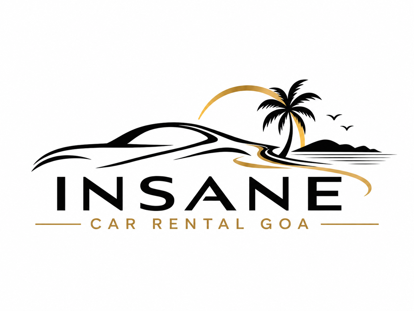 Insane Car Rental Goa supplied logo